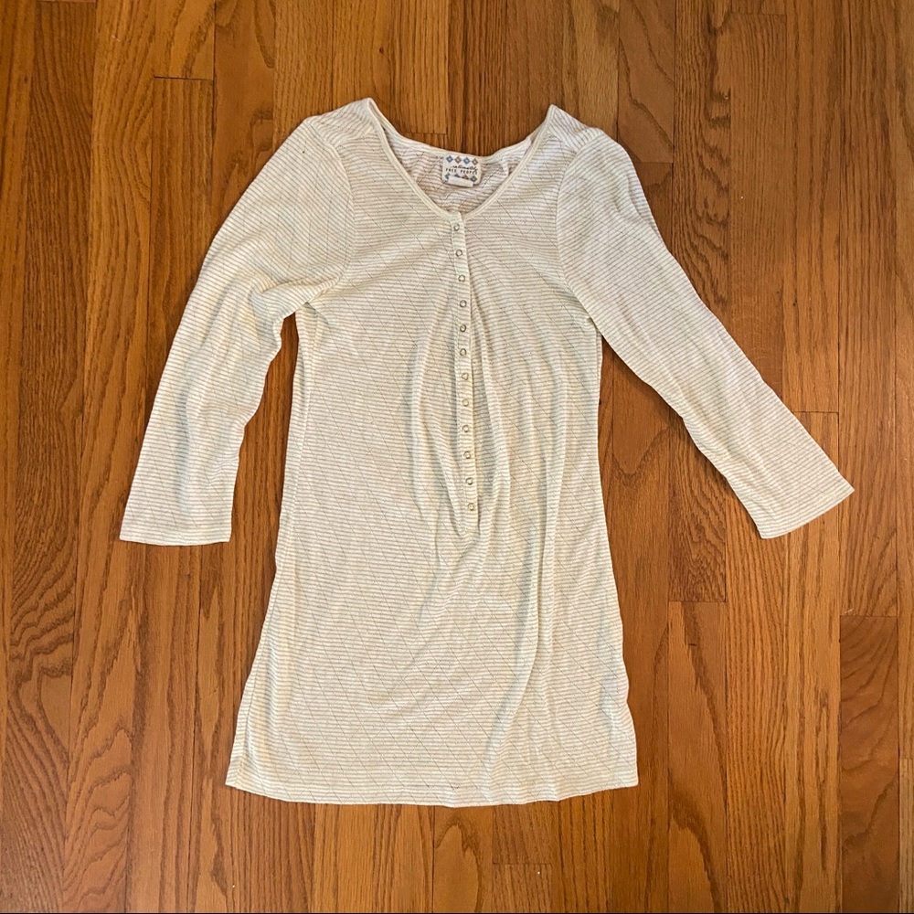 Intimately Free People Henley Tee
